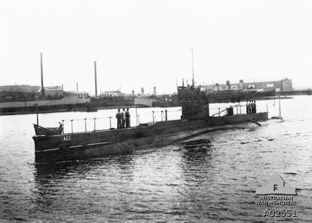 WWI Submarine AE1